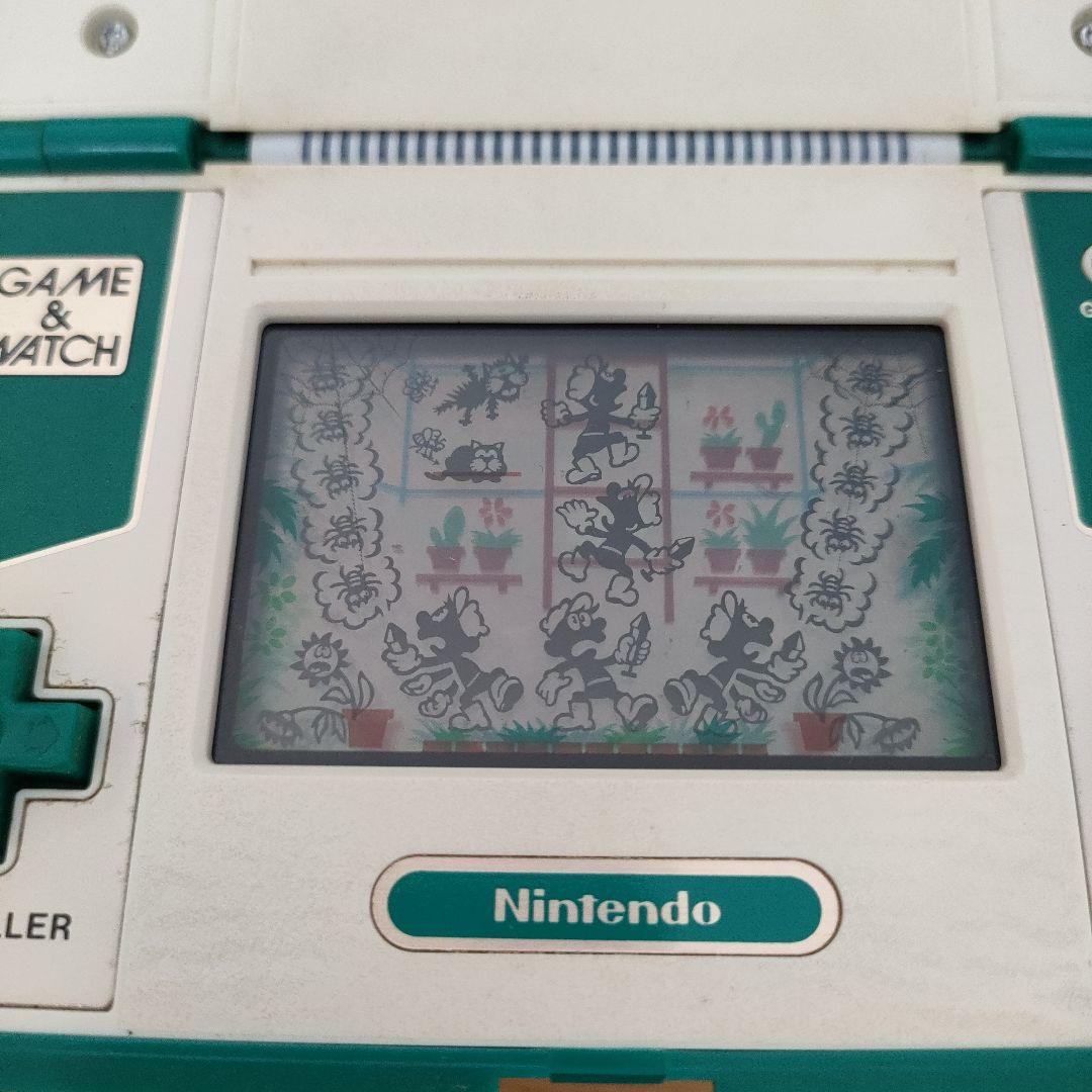 Nintendo ゲーム & ウォッチ グリーンハウスニンテンドー　通電確認済み