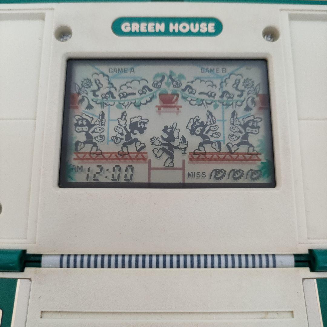 Nintendo ゲーム & ウォッチ グリーンハウスニンテンドー　通電確認済み