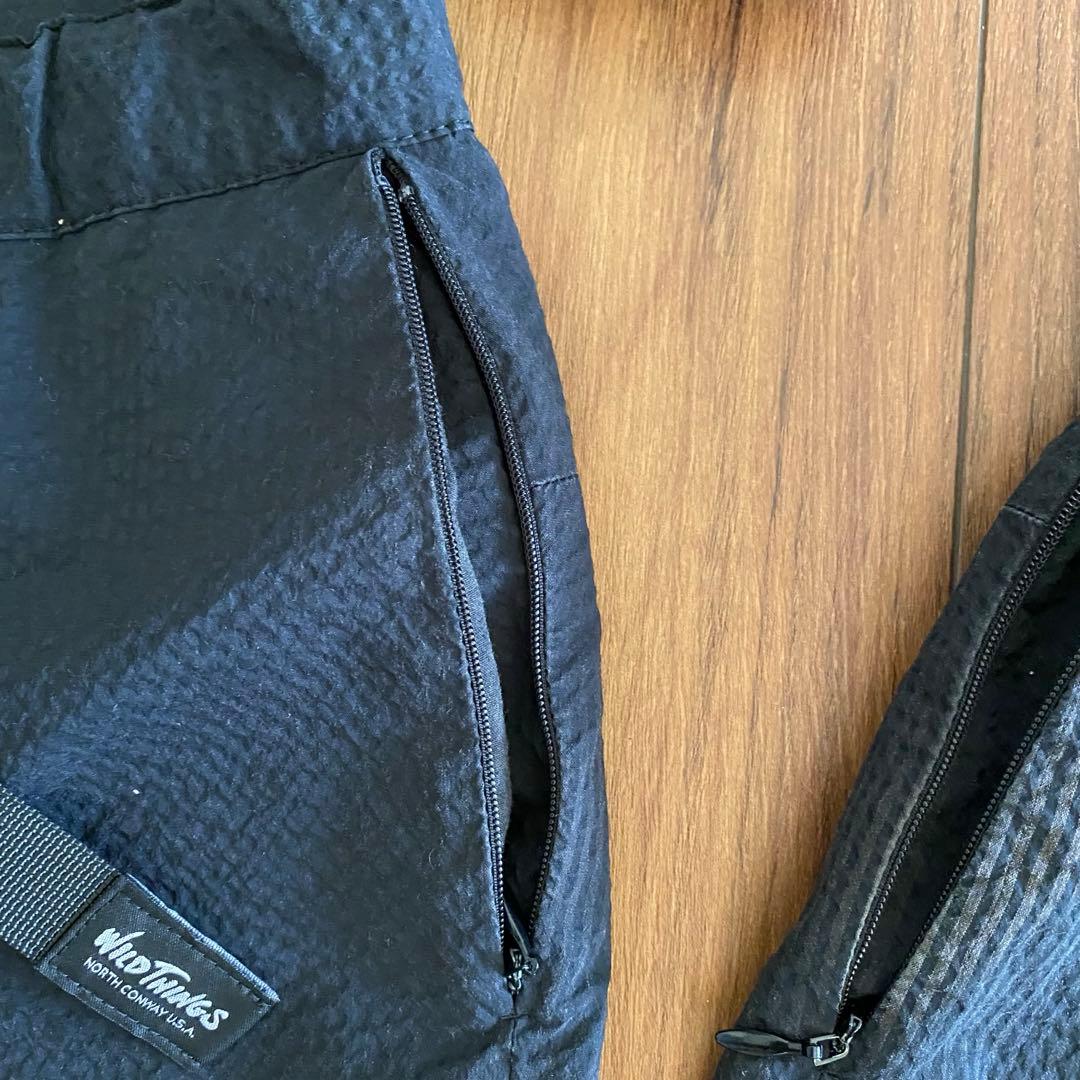 ワイルドシングス ナノユニバース 別注　セットアップ　ハーフパンツ　黒