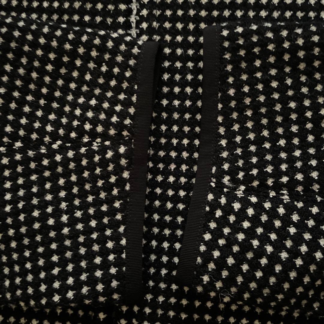 新品試着のみ◾️Ballsey ワッフルツイードノーカラージャケット サイズ34