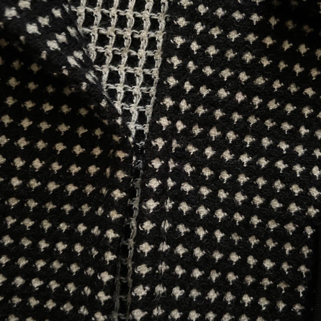 新品試着のみ◾️Ballsey ワッフルツイードノーカラージャケット サイズ34