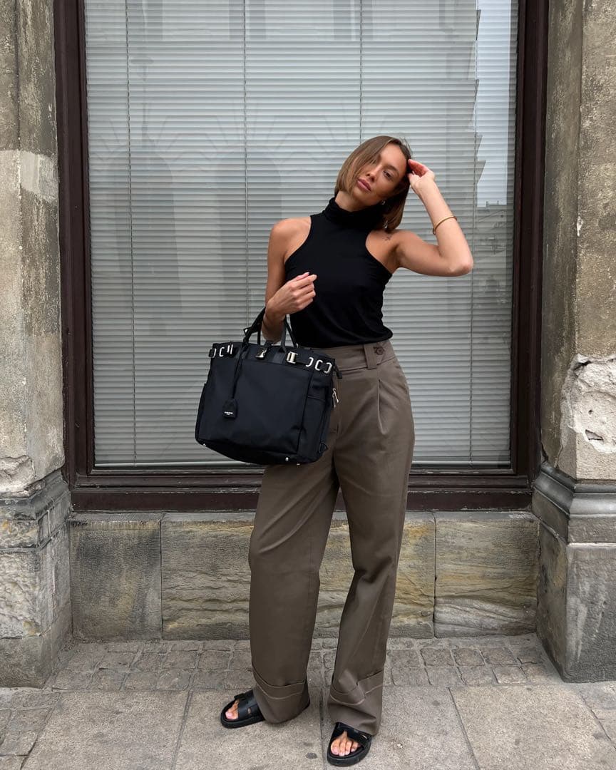 SELENTETHER セレーンエテール ナイロン ブラック ビジネスバッグ