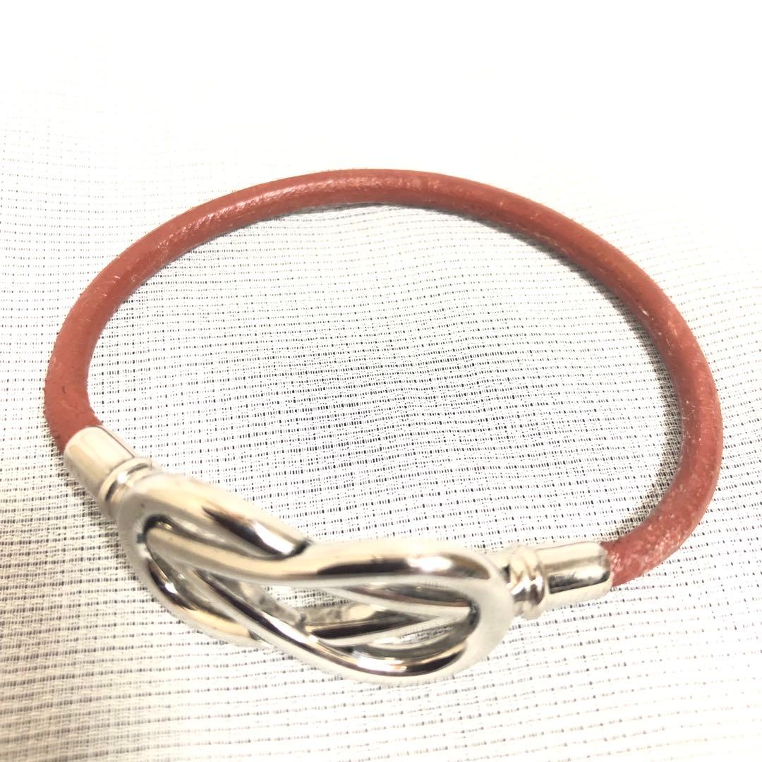 Hermes エルメス ブレスレット バングル レザー　メンズ レディース