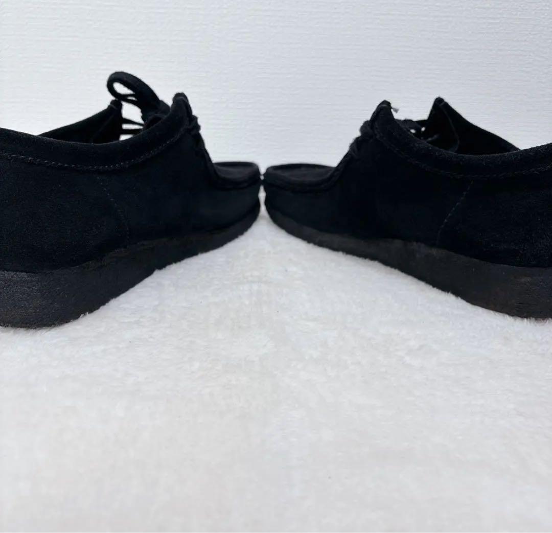 最終値下❗️Clarks Wallabee モカシン ブーツ ブラック UK8.5