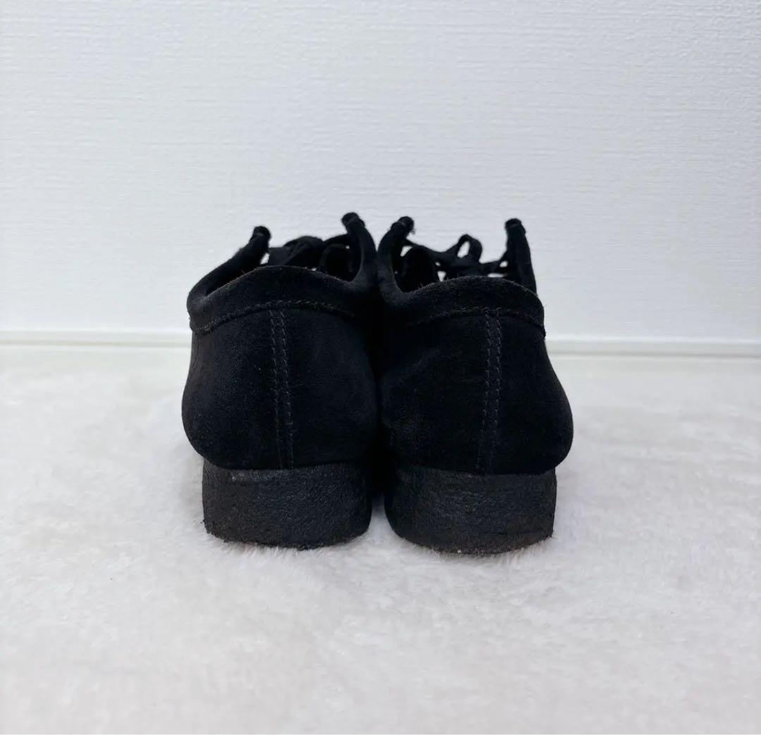 最終値下❗️Clarks Wallabee モカシン ブーツ ブラック UK8.5