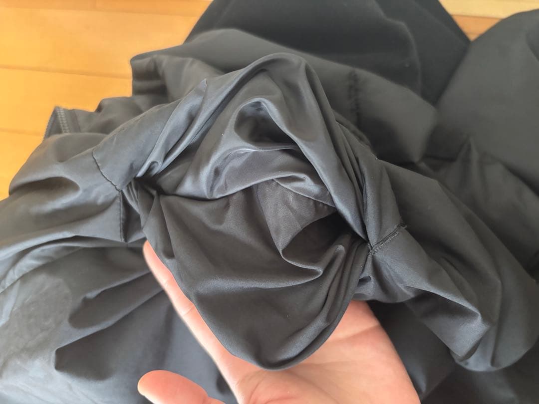 難あり！EGOZARU エゴザル ベンチコート Sサイズ 黒 防寒 アウター