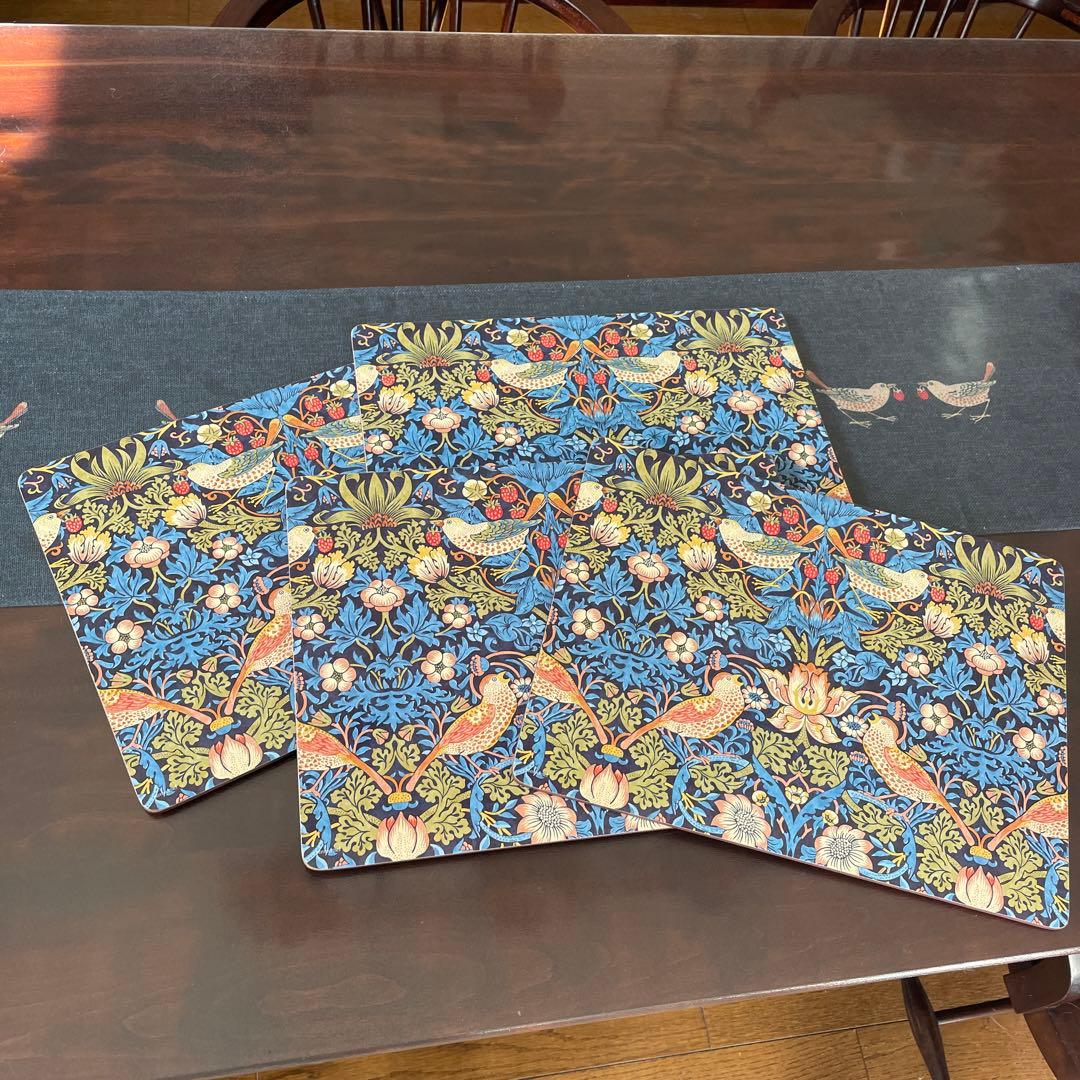 ウィリアムモリス★テーブルマット★4枚セット