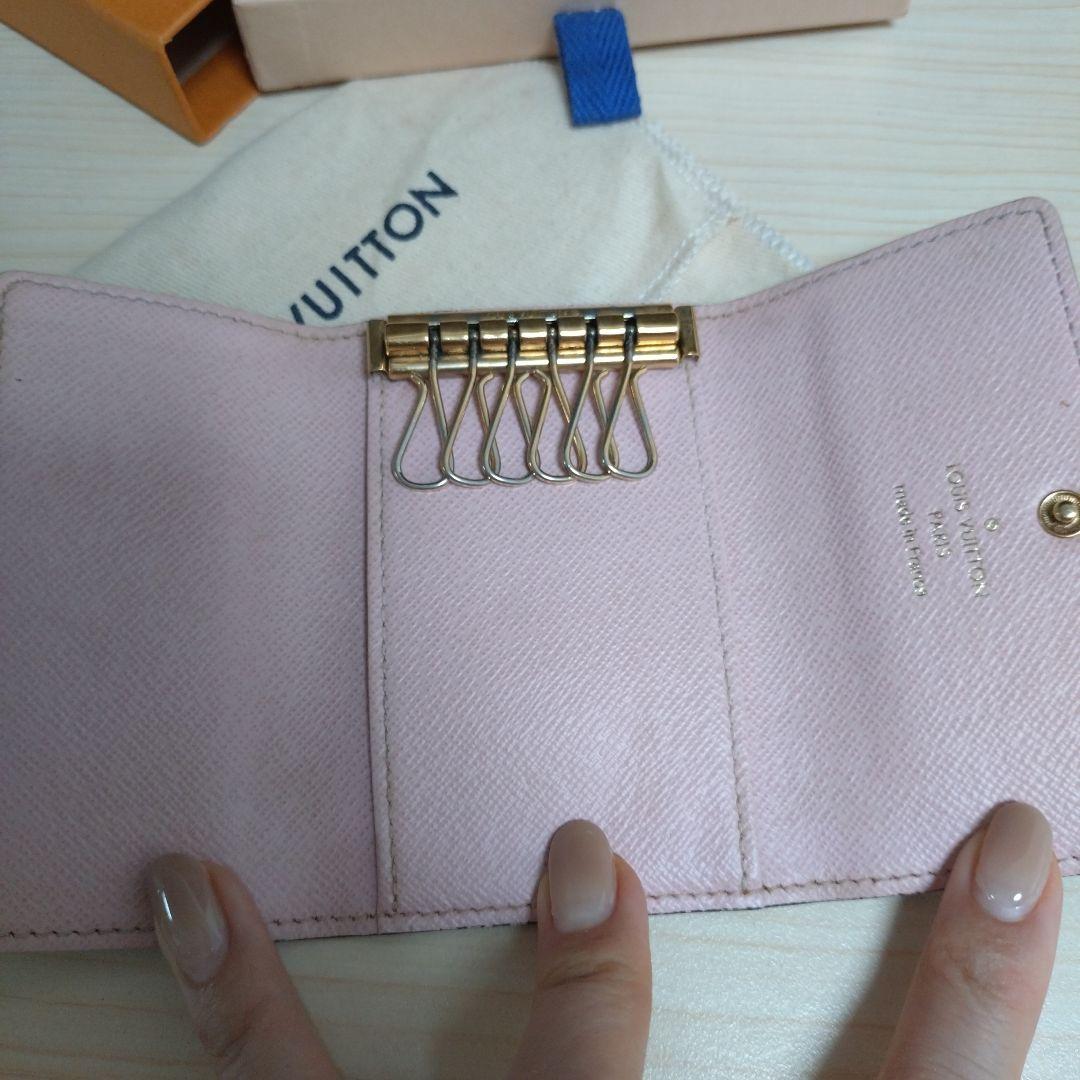 ルイヴィトン モノグラム ミュルティクレ6 ローズバレリーヌしゅりさん専用