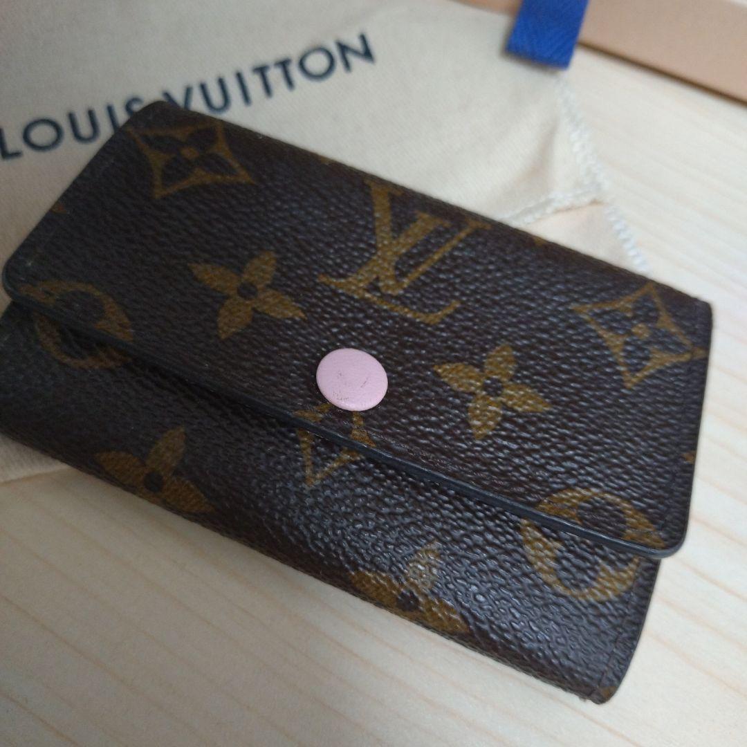 ルイヴィトン モノグラム ミュルティクレ6 ローズバレリーヌしゅりさん専用