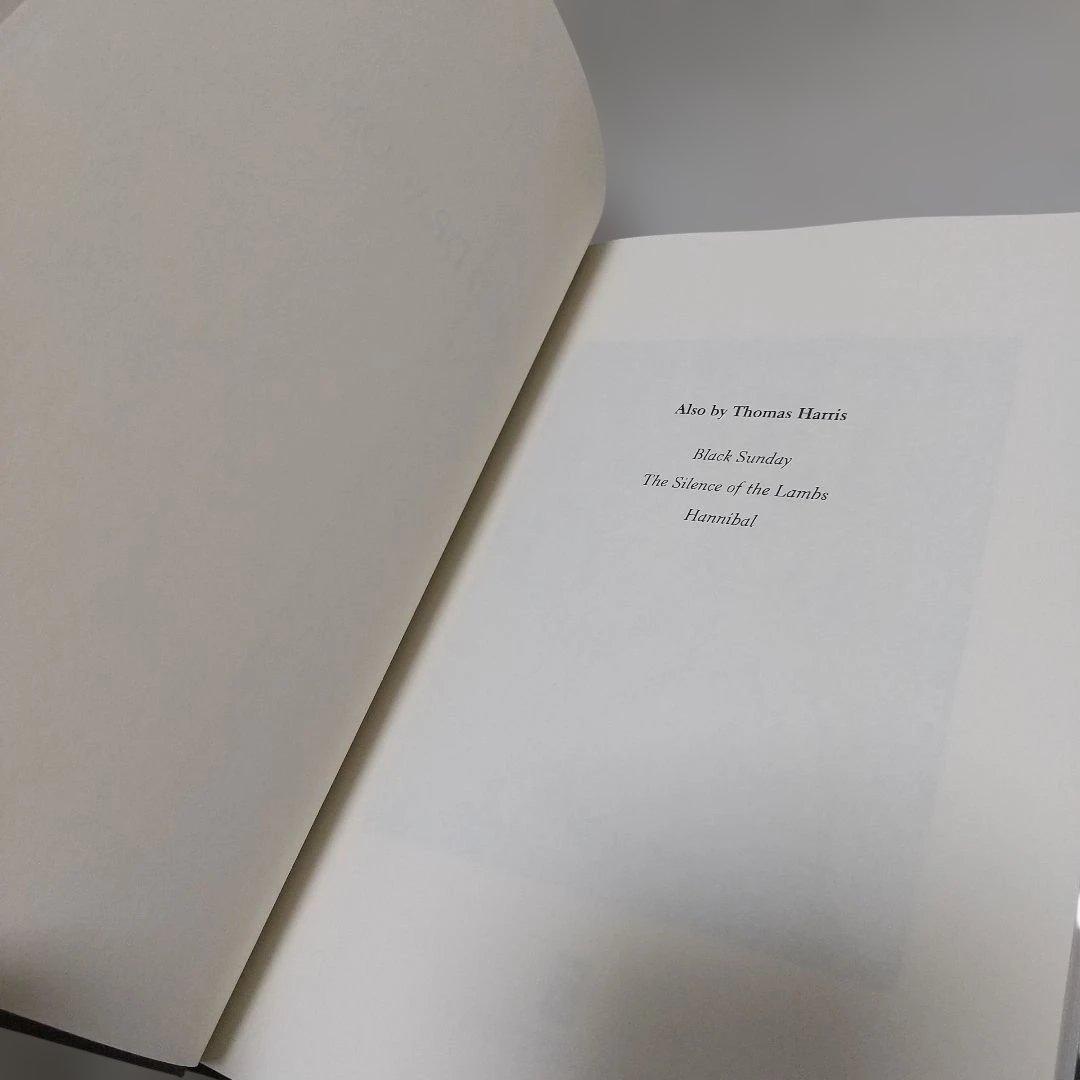 貴重！Dutton版 レッドドラゴン 洋書 ハードカバー 初版 2000年