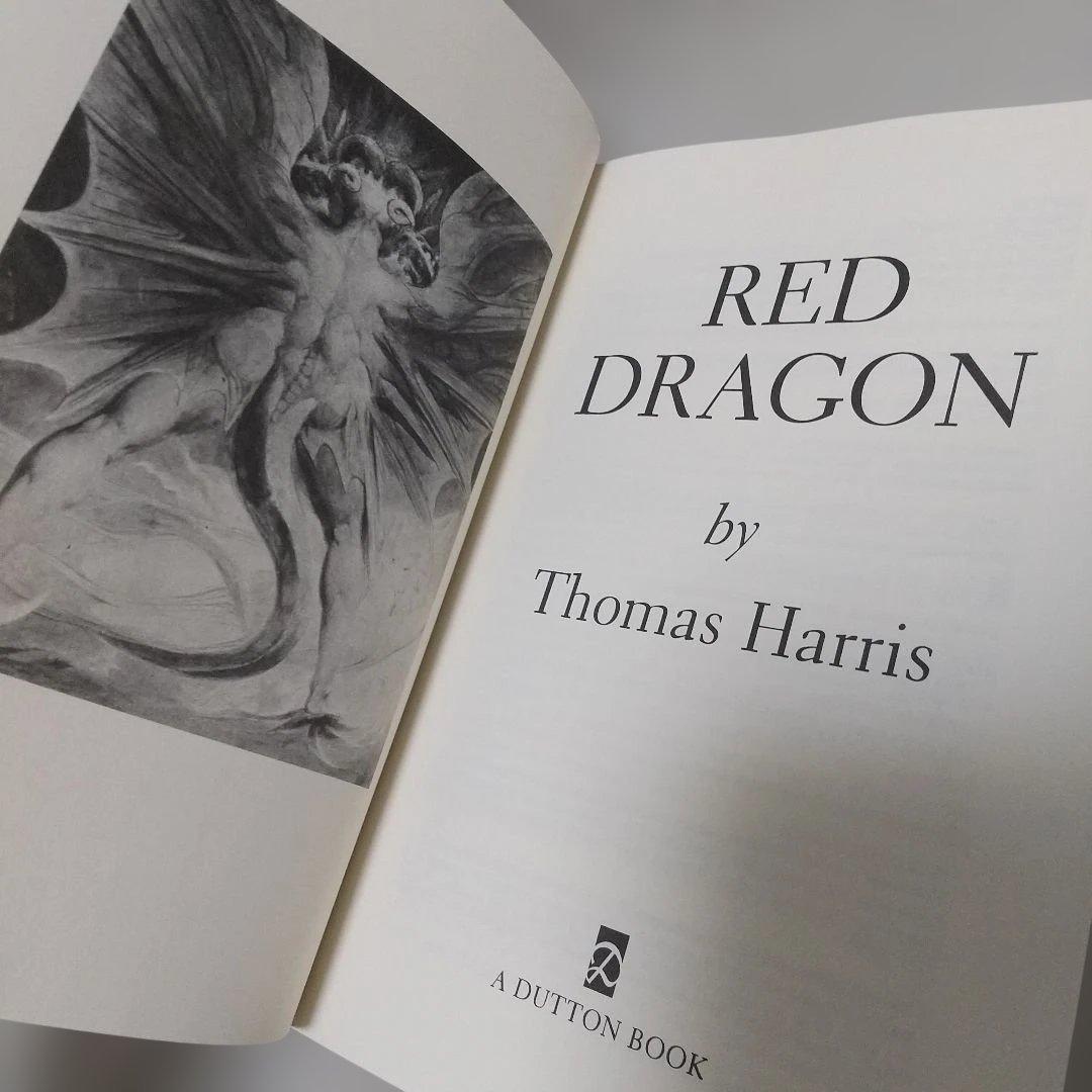 貴重！Dutton版 レッドドラゴン 洋書 ハードカバー 初版 2000年