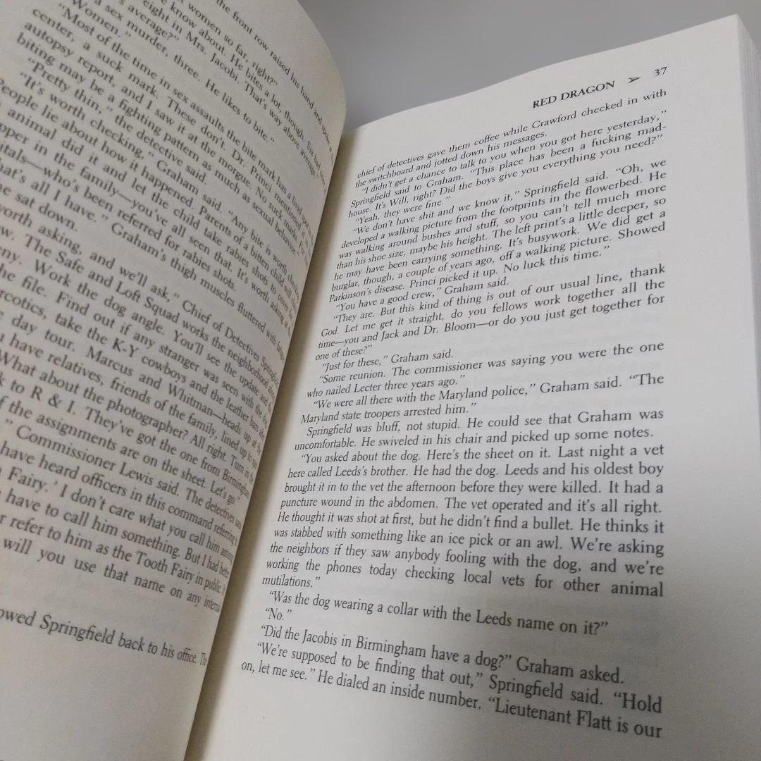 貴重！Dutton版 レッドドラゴン 洋書 ハードカバー 初版 2000年