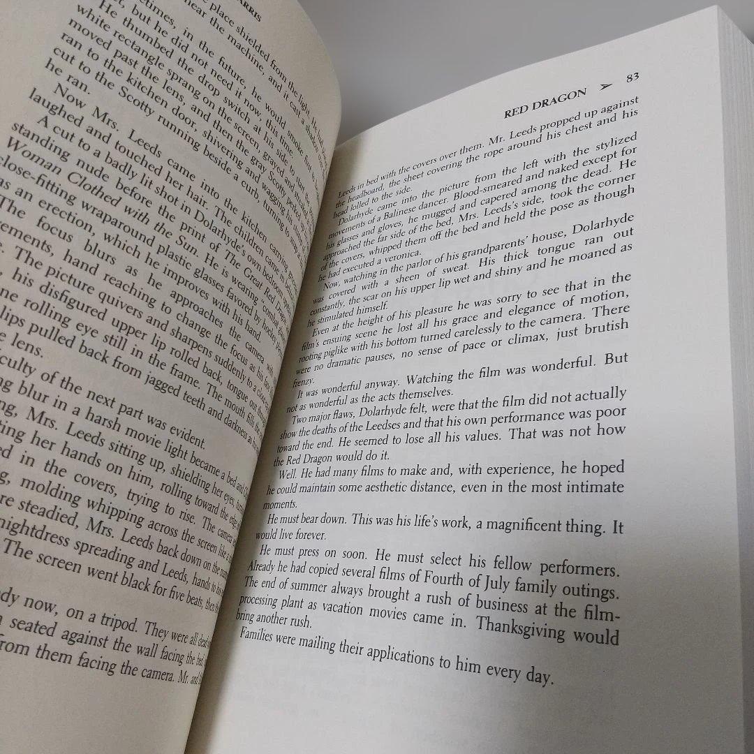 貴重！Dutton版 レッドドラゴン 洋書 ハードカバー 初版 2000年