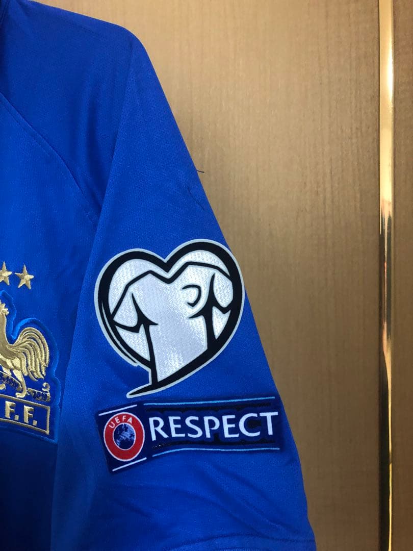 フランス代表 100周年記念 エムバペ W杯チャンピオンパッチ Lサイズ