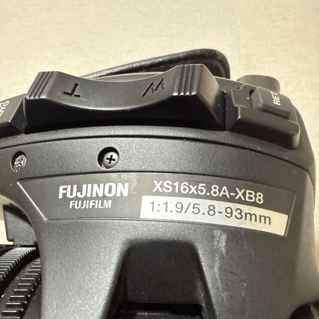 FUJINON FUJIFILM XS16×5.8A-XB8 ビデオカメラレンズ