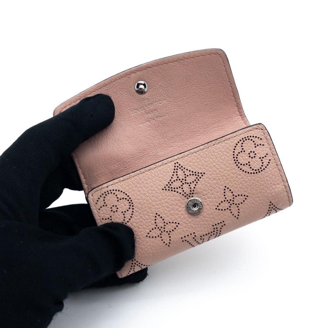 【極美品】ルイヴィトン　ミュルティクレ4 キーケース　モノグラムマヒナ　ピンク