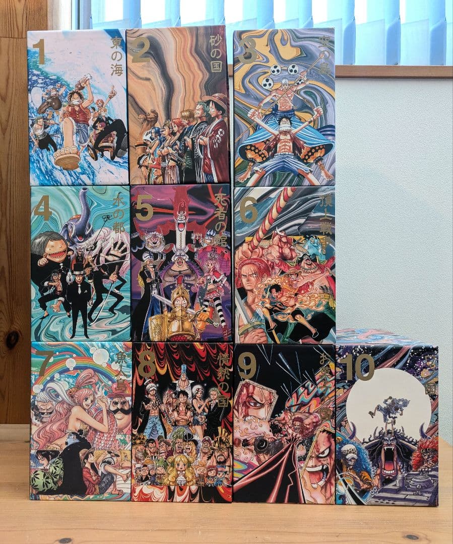 箱のみ＊ONEPIECEワンピース＊エピソードボックス1〜10