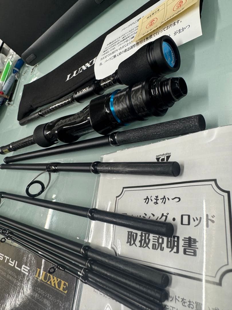 【1回のみ使用！】がまかつ　ラグゼ　パックスタイルA4 S66ML