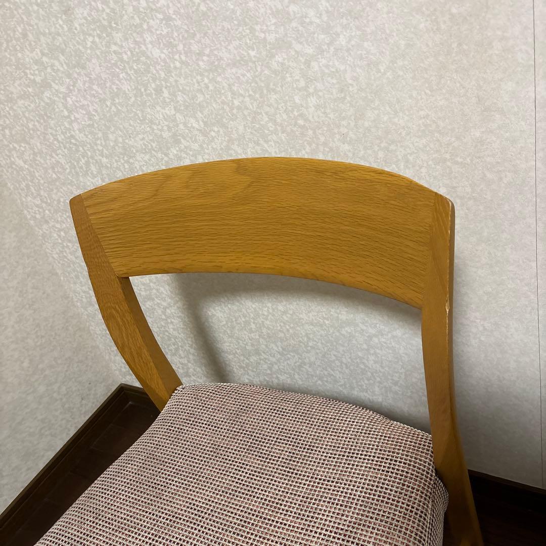 【良品】karimoku ダイニングチェア ２脚セット