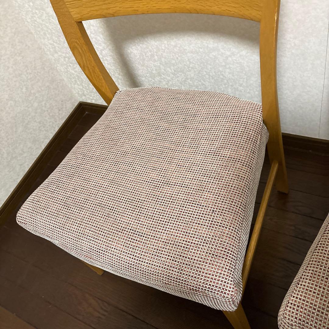 【良品】karimoku ダイニングチェア ２脚セット