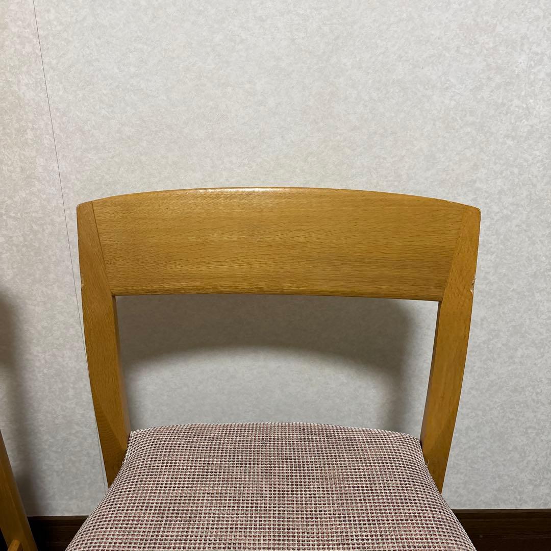 【良品】karimoku ダイニングチェア ２脚セット