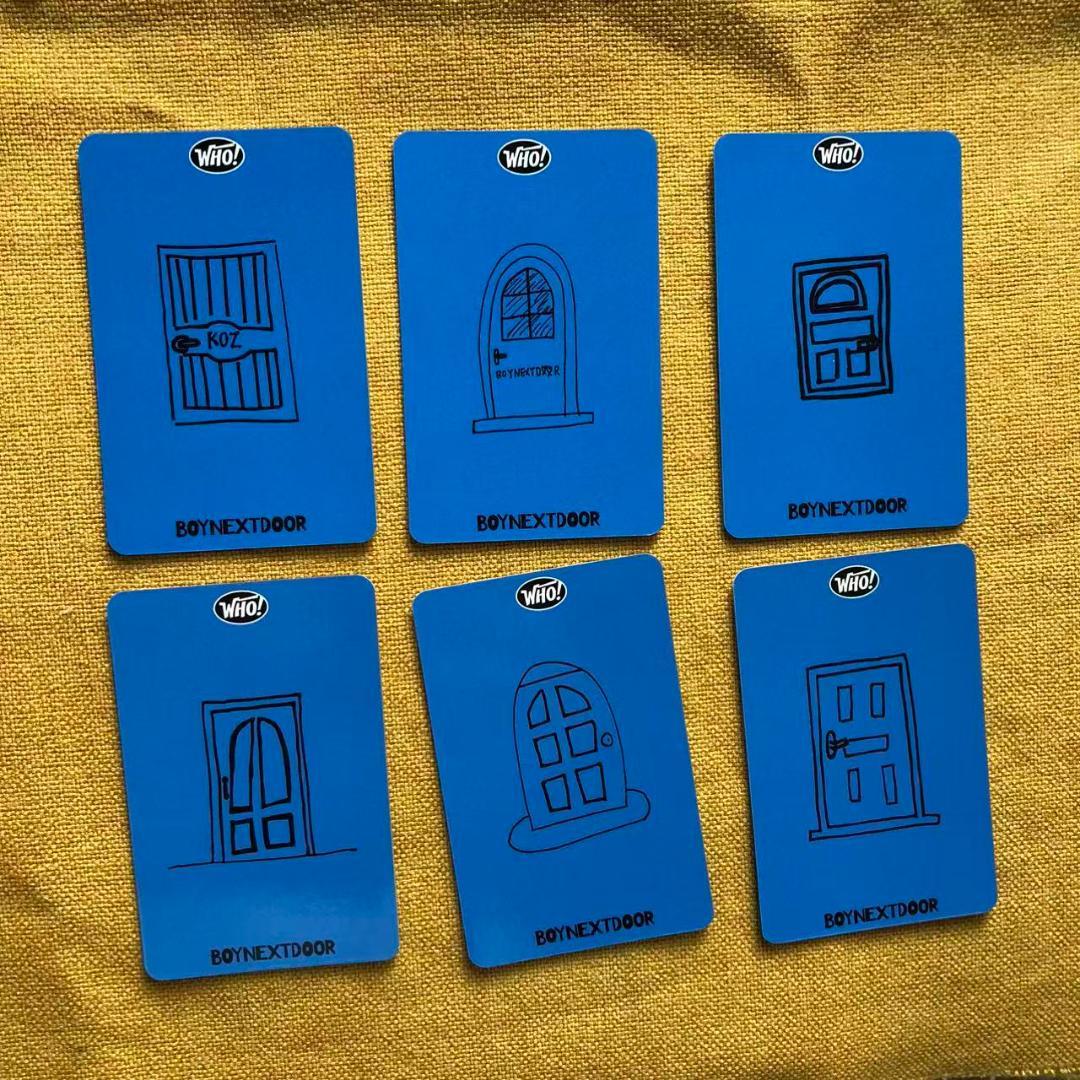 BOYNEXTDOOR WHO! サノク トレカ 6枚