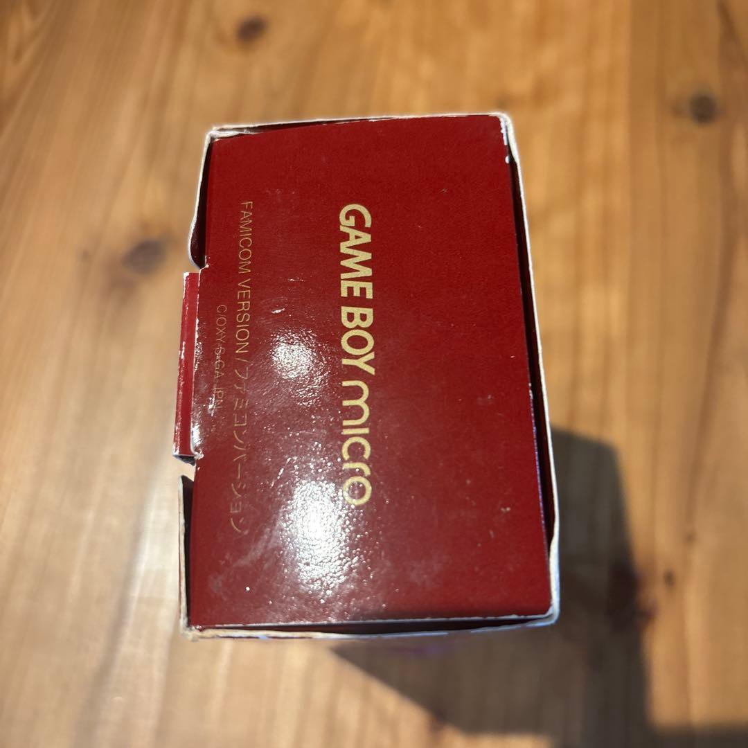 新品未使用ゲームボーイミクロ本体 ファミコンカラー