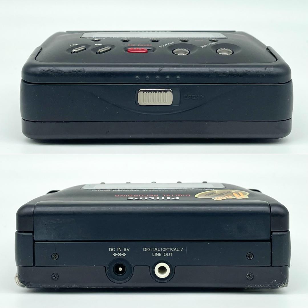 即配【現状品】PHILIPS DCC170 ブラック ポータブルDCCレコーダー
