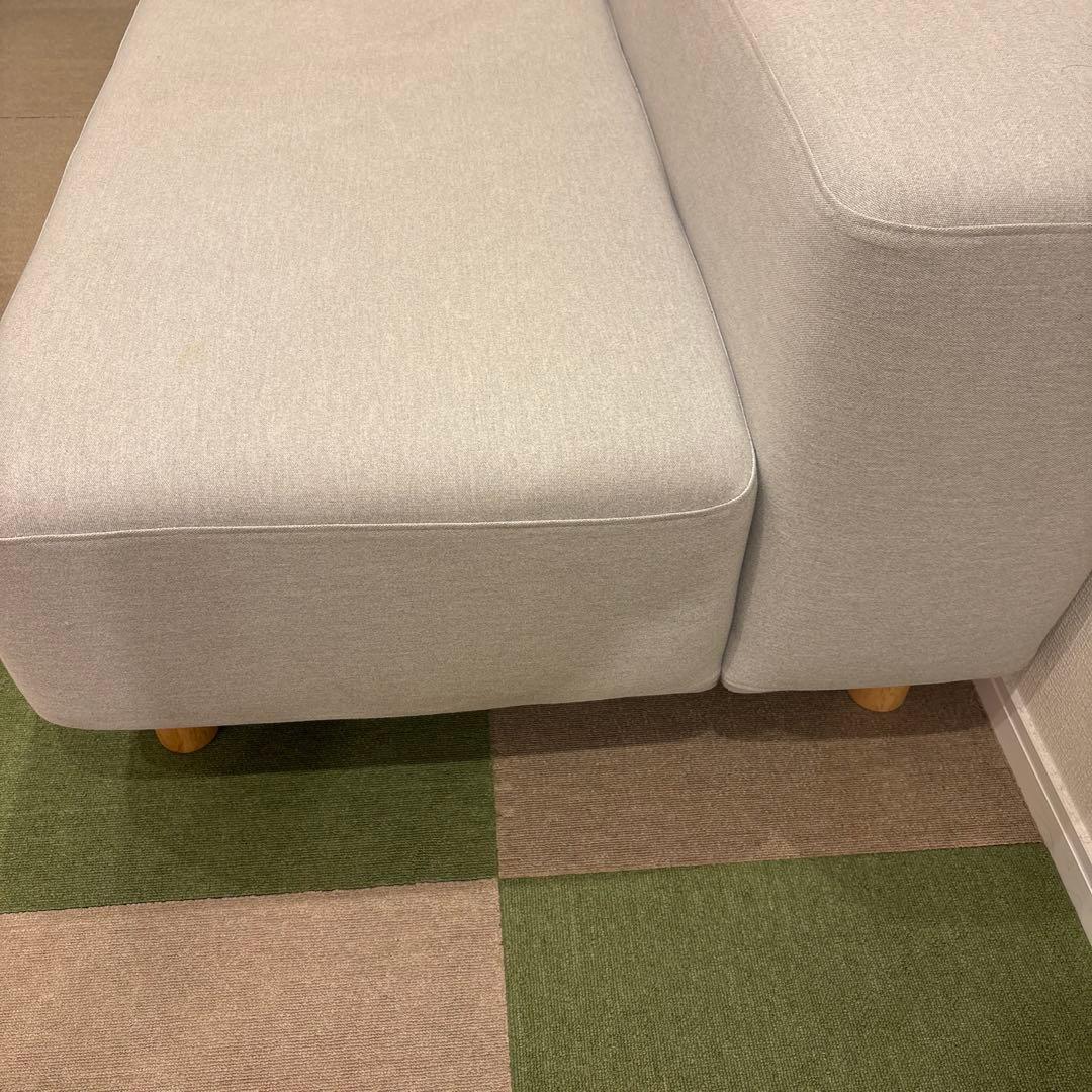 ソファベンチ(杢ライトグレーのカバーset)