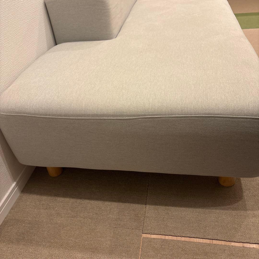 ソファベンチ(杢ライトグレーのカバーset)