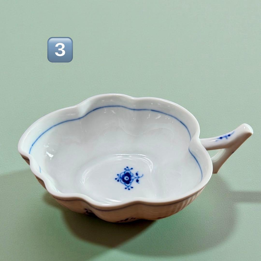 希少　ロイヤルコペンハーゲン　スモールリーフディッシュ　3️⃣