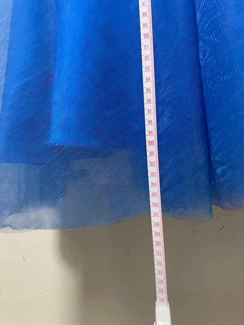 青いレースドレス（100cm~）