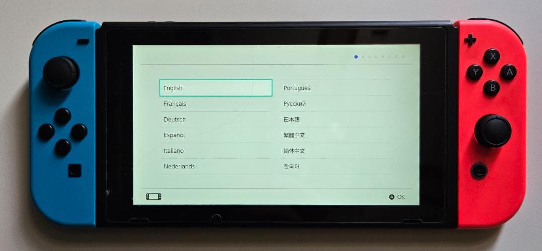 switch 本体＆電源ケーブル　※画面破損　※動作は正常