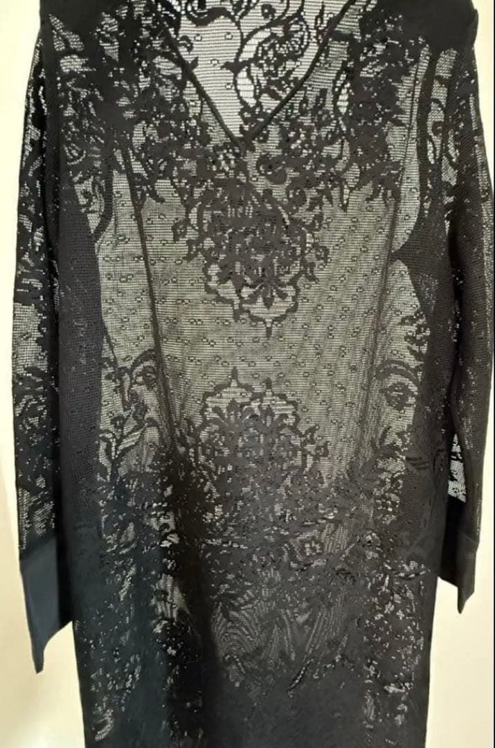 AMERI ATTRACTIVE LACE DRESS ブラック Ｓサイズ