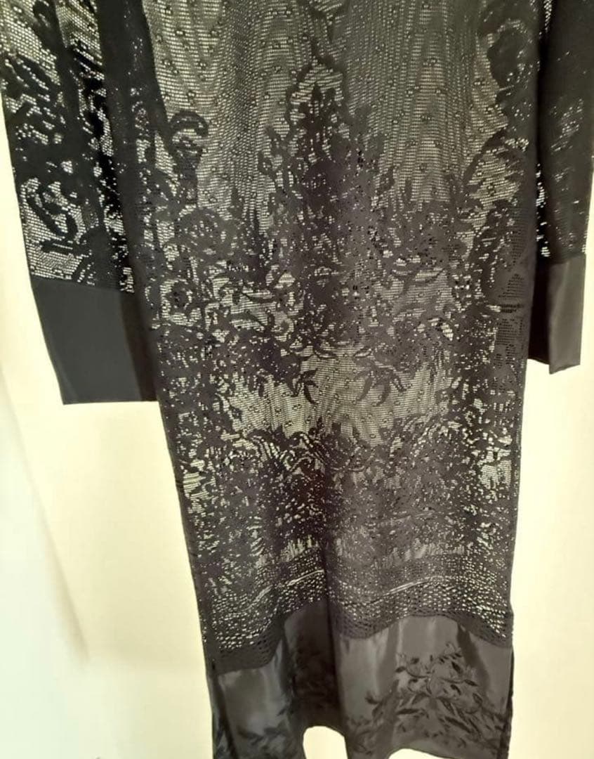 AMERI ATTRACTIVE LACE DRESS ブラック Ｓサイズ