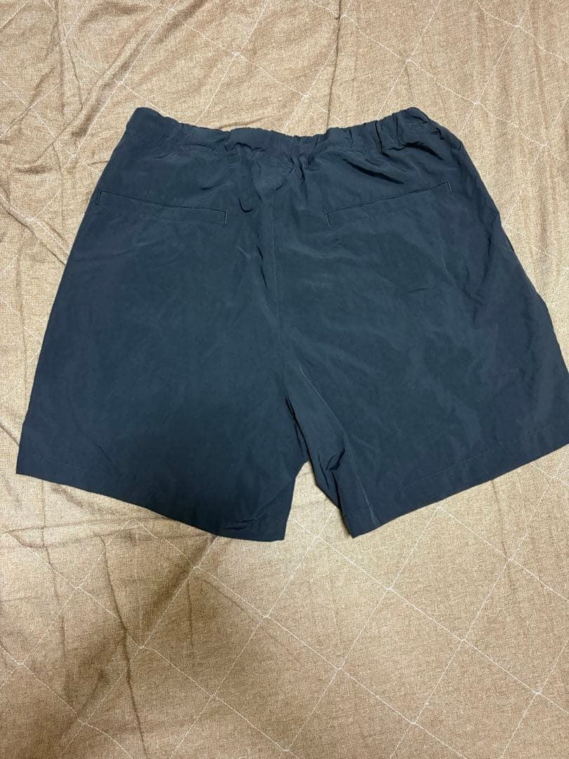 パンツ ENNOY NYLON EASY SHORTS (Black) S