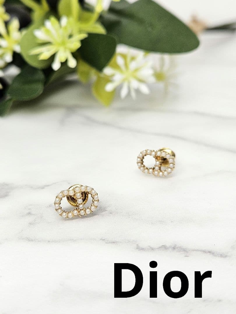 Christian Dior ディオール Clair D Lune ピアス