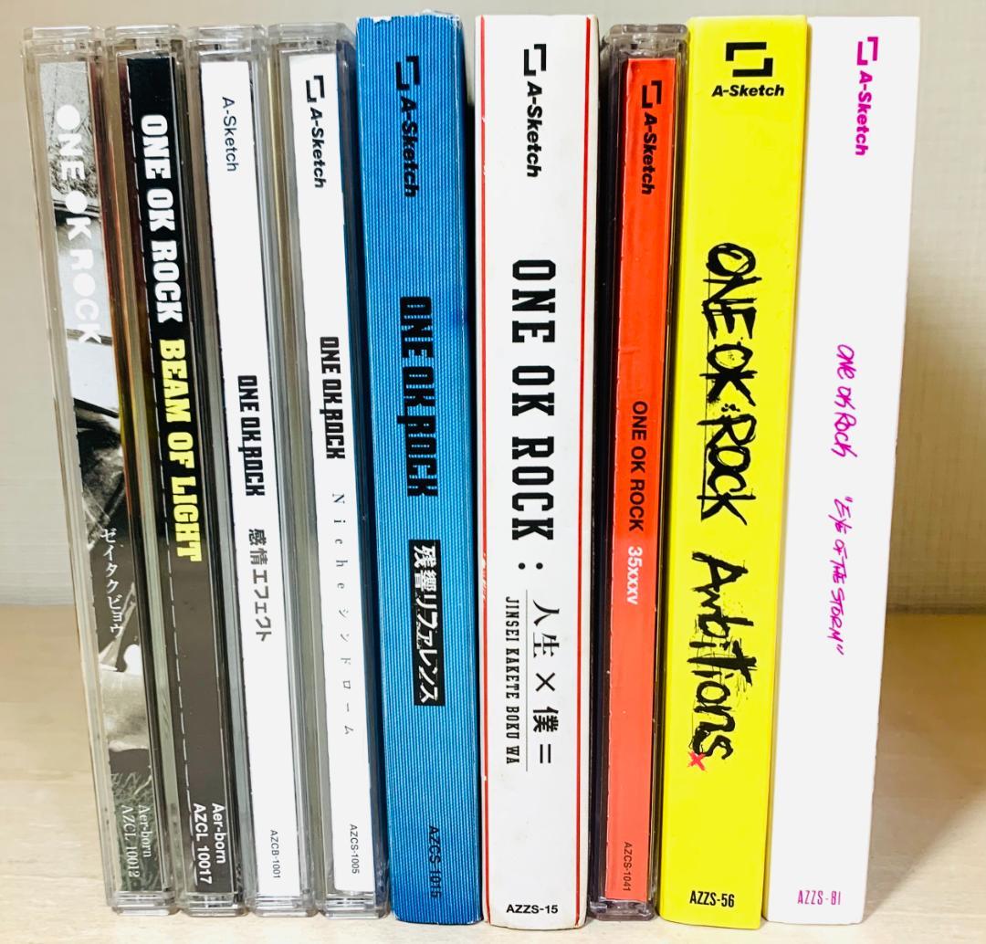 【初回盤多数】 ONE OK ROCK CD アルバム 9枚セット CD+DVD