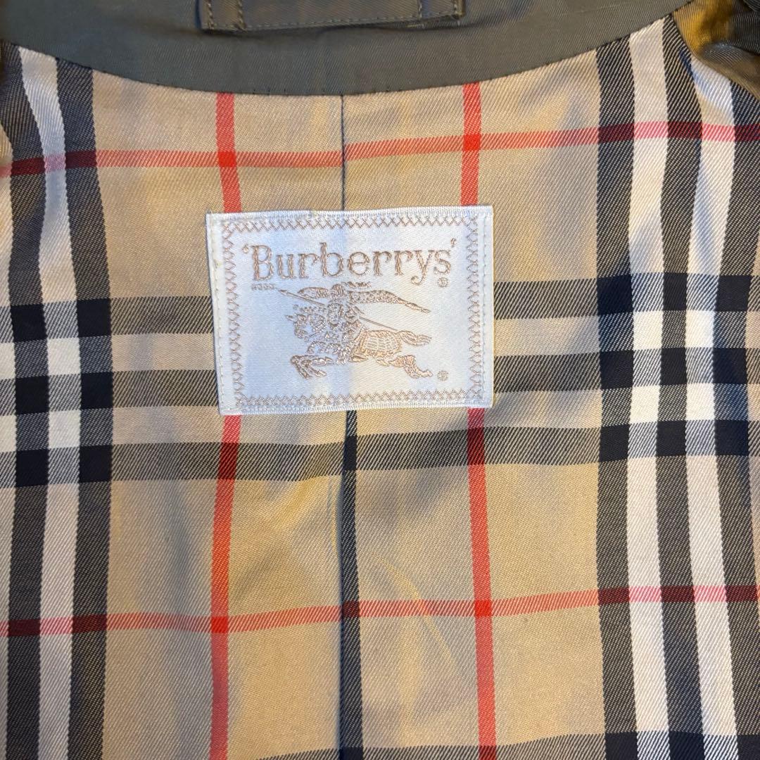 BURBERRYS バーバリー ベルト 玉虫 トレンチ ダブル ノバチェック