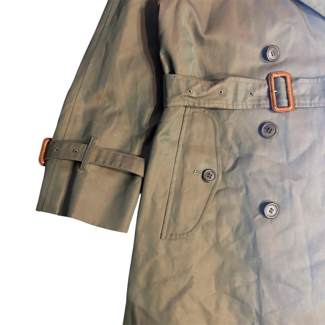 BURBERRYS バーバリー ベルト 玉虫 トレンチ ダブル ノバチェック