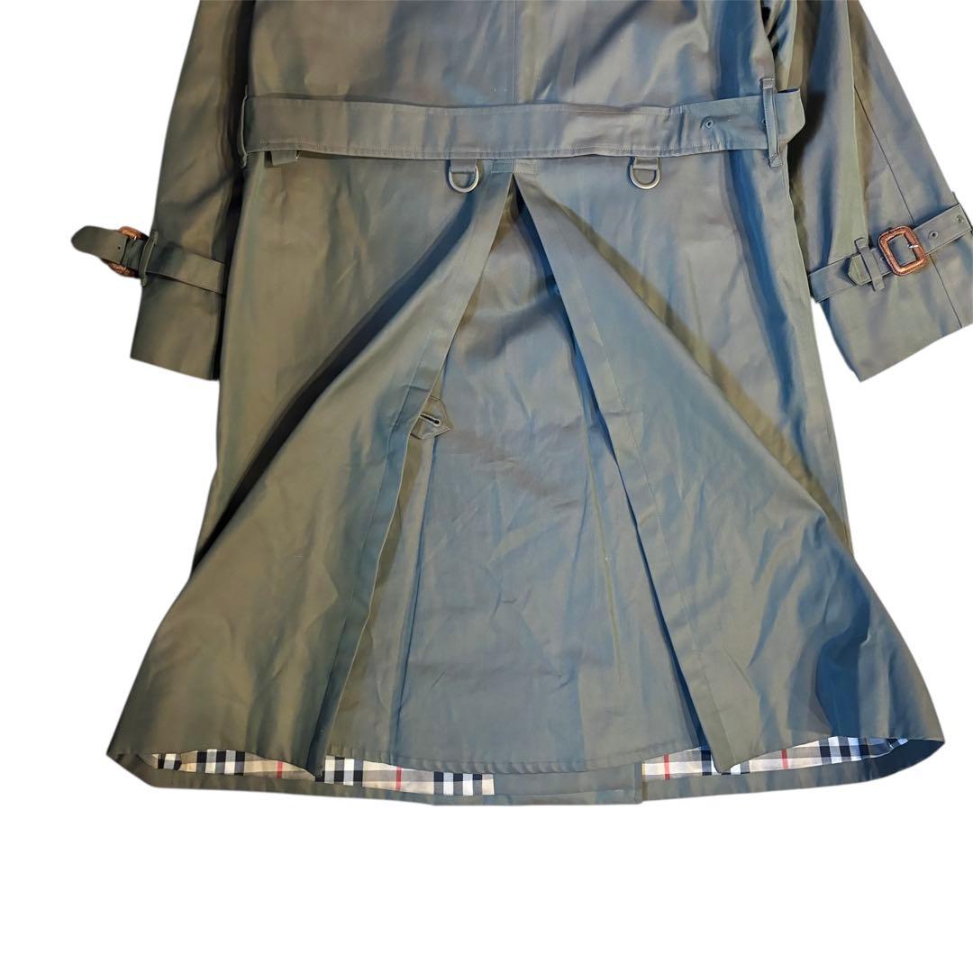 BURBERRYS バーバリー ベルト 玉虫 トレンチ ダブル ノバチェック