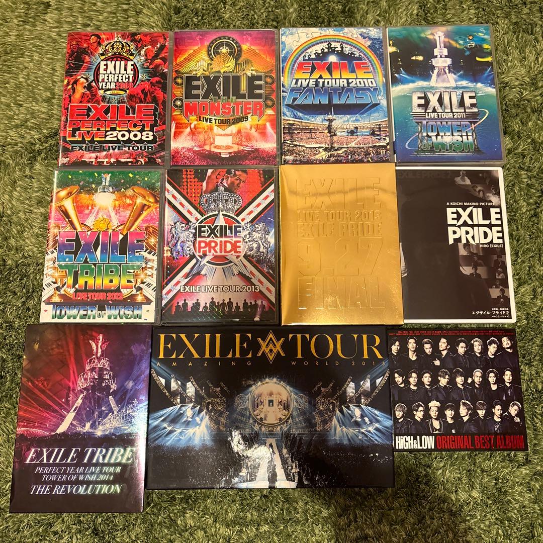 【EXILE全盛期】LIVE DVD 10枚セット+アルバム