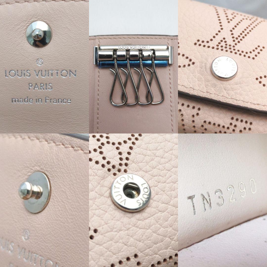 新品同様✨️赤字価格のため値下げ不可⚠️ルイヴィトン マヒナ キーケース ピンク