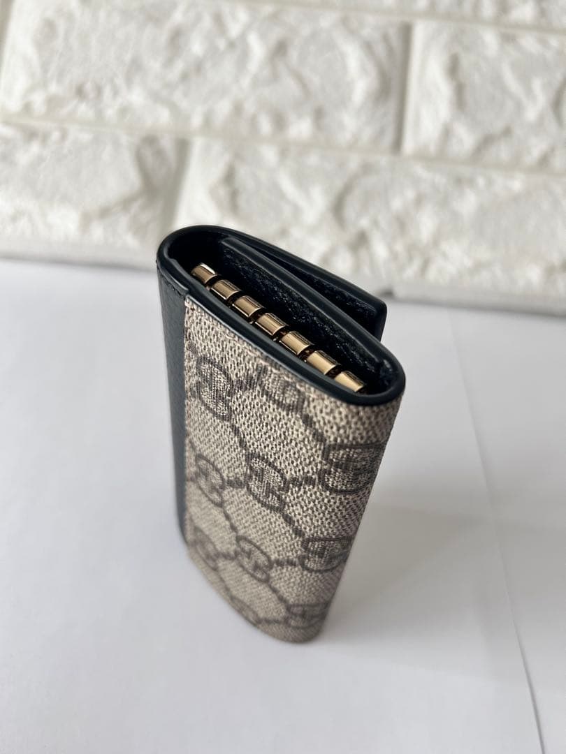 GUCCI グッチ　GGパターン 6連キーケース　GGマーモント　スプリーム