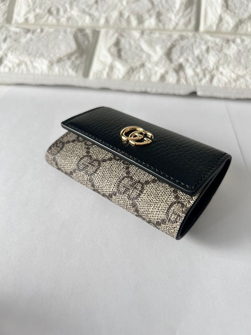 GUCCI グッチ　GGパターン 6連キーケース　GGマーモント　スプリーム