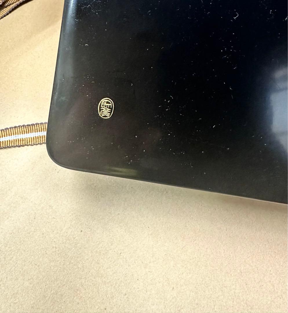 【平安象彦】造　漆器　蒔絵　【手文庫】手箱　文箱　硯箱　共箱　書道具