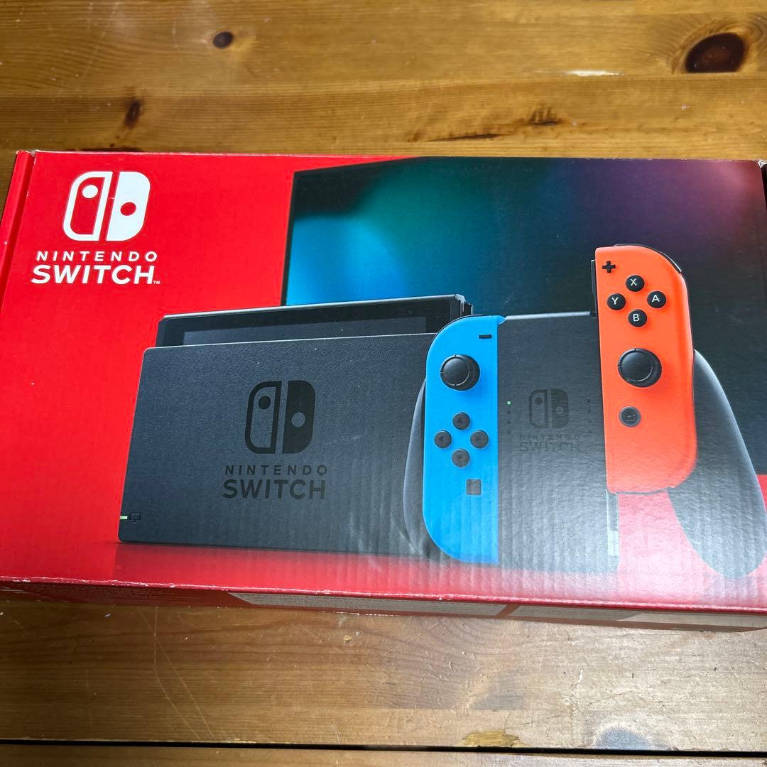 Nintendo Switch ネオンブルー・ネオンレッド 本体セット　中古品