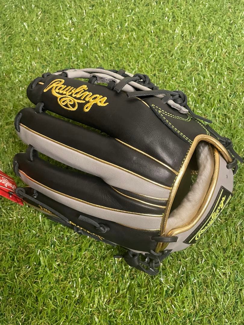 新品　Rawlings 軟式 HOH Wizard #01 内野手用 BKGY
