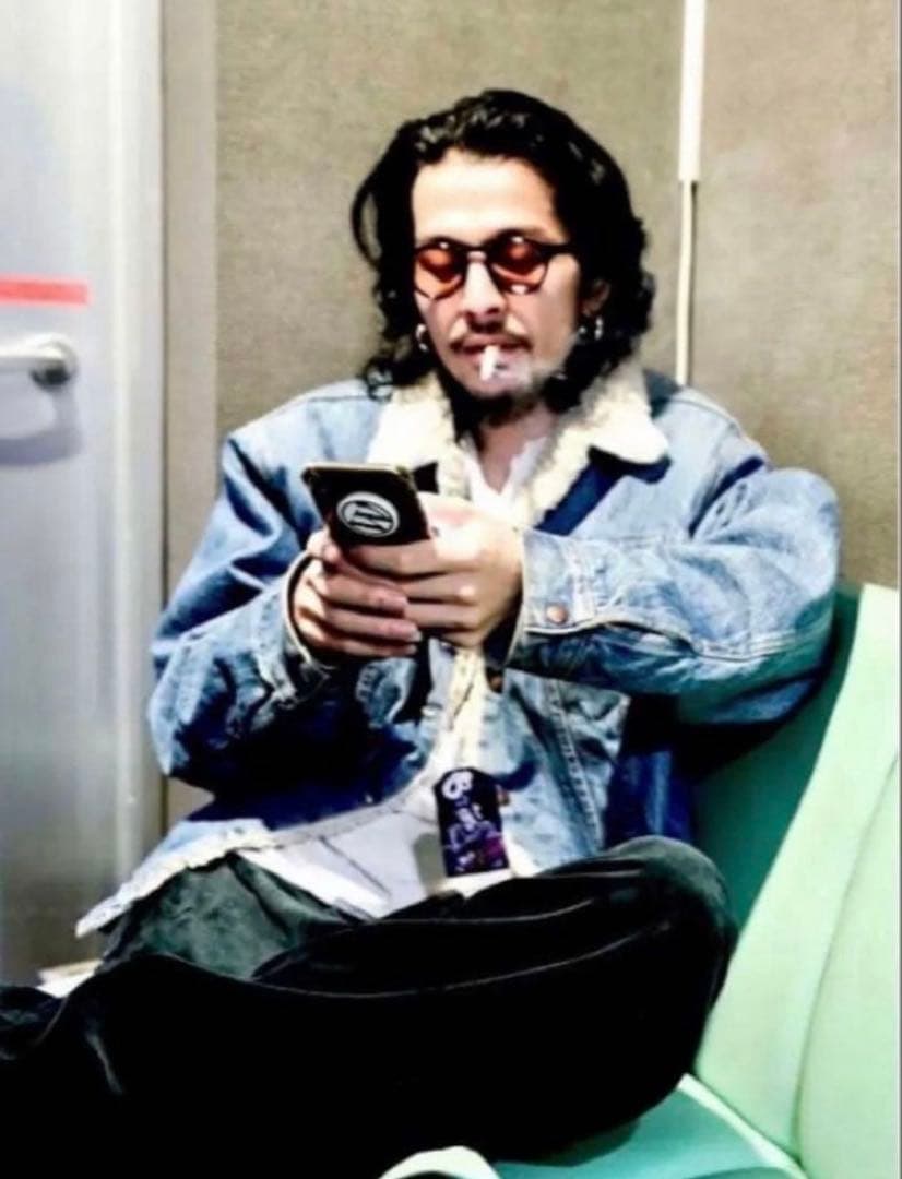 希少サイズ46 リーバイス ボアジャケット デニム USA ヴィンテージ　常田