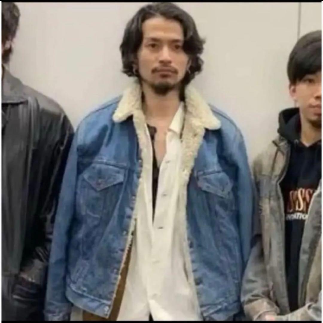 希少サイズ46 リーバイス ボアジャケット デニム USA ヴィンテージ　常田